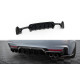 Body kit a vizuální doplňky Zadní diffuzor BMW 4 Coupe / Gran Coupe / Cabrio M-Pack F32 / F36 / F33 (Verze se dvěma výfuky na obou stranách) | race-shop.cz