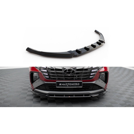 Body kit a vizuální doplňky Přední splitter V2 Hyundai Tucson N-Line Mk4 | race-shop.cz