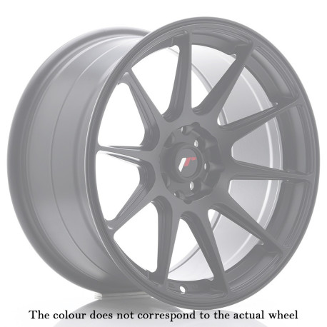 Hliníkové disky Japan Racing JR11 17x8 ET20-35 5H BLANK Gloss Black | race-shop.cz