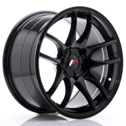 Japan Racing JR29 17x9 ET20-38 5H BLANK Gloss Black