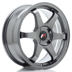 Japan Racing JR3 17x7 ET20-42 4H BLANK Gun Metal
