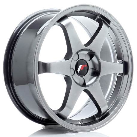 Hliníkové disky Japan Racing JR3 18x8 ET20-45 5H BLANK Hyper Black | race-shop.cz