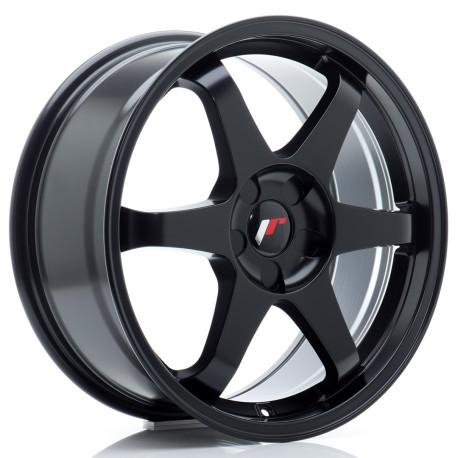 Hliníkové disky Japan Racing JR3 18x8 ET20-45 5H BLANK Matt Black | race-shop.cz