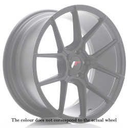 Japan Racing JR30 20x8 ET20-40 5H BLANK Black Machined w/Tinted Face
