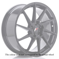 Japan Racing JR36 19x9 ET20-40 5H BLANK Stříbrná Machined Face