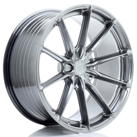 Hliníkové disky Japan Racing JR37 21x10,5 ET10-46 5H BLANK Hyper Black | race-shop.cz