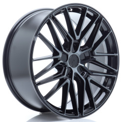 Japan Racing JR38 21x9,5 ET14-58 5H BLANK Black Brushed w/Tinted Face