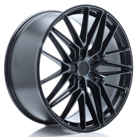 Hliníkové disky Japan Racing JR38 22x10 ET20-57 5H BLANK Black Brushed w/Tinted Face | race-shop.cz