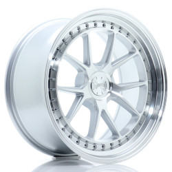 Japan Racing JR39 19x10 ET15-40 5H BLANK Stříbrná Machined Face