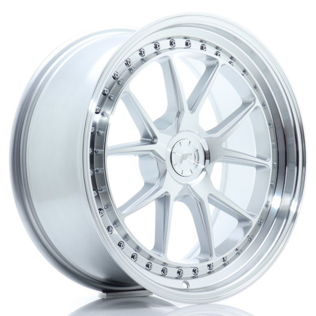 Hliníkové disky Japan Racing JR39 19x9 ET15-40 5H BLANK Stříbrná Machined Face | race-shop.cz