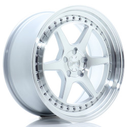 Japan Racing JR43 18x8,5 ET35 5H BLANK Stříbrná w/Machined Face