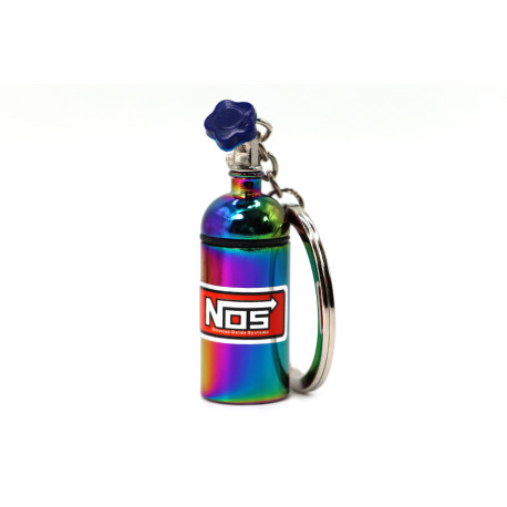 Klíčenky "NOS bottle" keychain - Neo Chrome | race-shop.cz
