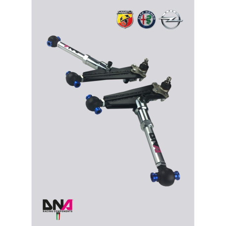 Fiat DNA RACING sada předních nastavitelných ramen pro FIAT GRANDE PUNTO/ABARTH INCL. (2005 - 2012) | race-shop.cz