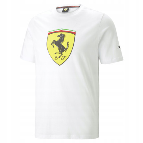 Trička Pánské Puma tričko FERRARI, bílá | race-shop.cz