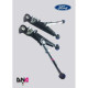 Nastavitelná ramena DNA RACING přední nastavitelná ramena zavěšení pro FORD FIESTA MKVII (2008 - 2017) | race-shop.cz