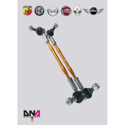 DNA RACING Pro Street front táhla kyvné tyče sada pro RENAULT CLIO III - RS INCL.