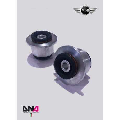Pevné náhrady silentbloků DNA RACING uniball pro zavěšení zadního kyvného ramene sada pro MINI R50-R52-R53 COOPER INCL. (DAL 2001 AL 2007) | race-shop.cz