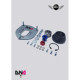 Horní uložení DNA RACING nastavitelný horní držák na uniballu sada pro MINI R55-R56-R57 - COOPER INCL. (2007 - 2013) | race-shop.cz