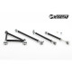 Nastavitelná ramena WISEFAB rear track kit pro Nissan GT-R | race-shop.cz