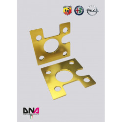 DNA RACING rear desky s negativním náklonem sada pro FIAT GRANDE PUNTO - ABARTH INCL. (2005 - 2012)