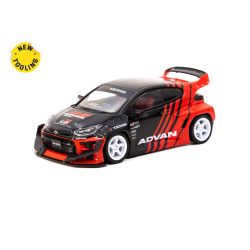 TARMAC WORKS model car Pandem Toyota Yaris | ADVAN