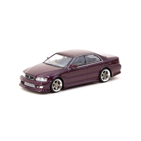 Modely aut TARMAC WORKS model car 1/64 Toyota Chaser JZX100 Vertex | Purple Metallic | race-shop.cz