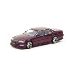 TARMAC WORKS model car 1/64 Toyota Mark II JZX100 Vertex | Purple Metallic