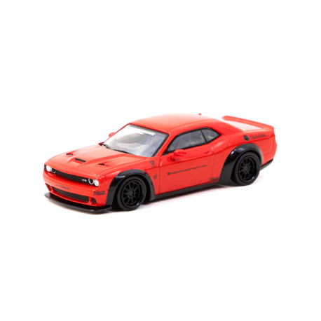 Modely aut TARMAC WORKS model car 1/64 LB-WORKS Dodge Challenger SRT Hellcat | Red | race-shop.cz
