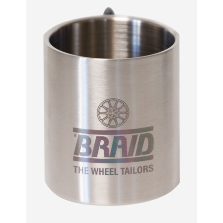 Reklamní předměty a dárky Braid mug, mettalic | race-shop.cz