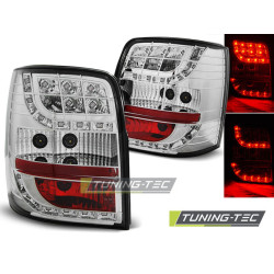 LED ZADNÍ SVĚTLA CHROM pro VW PASSAT B5 96-00 VARIANT