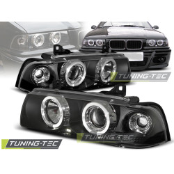 SVĚTLOMETY ANGEL EYES černý pro BMW E36 12.90-08.99 C/C