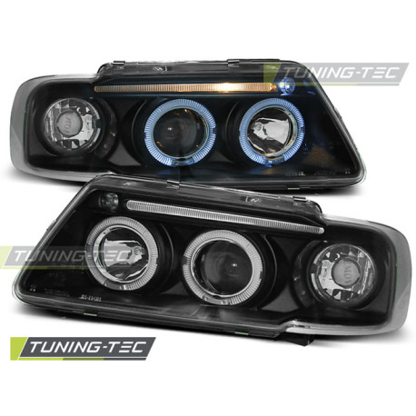 Osvětlení SVĚTLOMETY ANGEL EYES černý pro AUDI A3 8L 08.96-08.00 | race-shop.cz