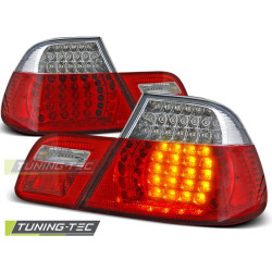 LED Zadní světla ČERVENÁ BÍLÁ odpovídá BMW E46 04.99-03.03 COUPE