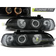 Osvětlení SVĚTLOMETY ANGEL EYES černý pro BMW E39 09.95-06.03 | race-shop.cz