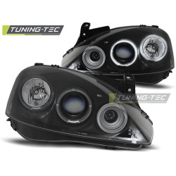 OPEL CORSA C 11.00-09.06 ANGEL EYES černý