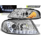 Osvětlení SVĚTLOMETY DAYLIGHT CHROMOVANÉ pro VW PASSAT 3BG B5 FL 09.00-03.05 | race-shop.cz