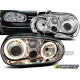 Osvětlení SVĚTLOMETY ANGEL EYES CHROMOVANÉ pro VW GOLF 4 09.97-09.03 | race-shop.cz