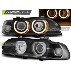 XENON SVĚTLOMETY ANGEL EYES černý pro BMW E39 09.95-06.03