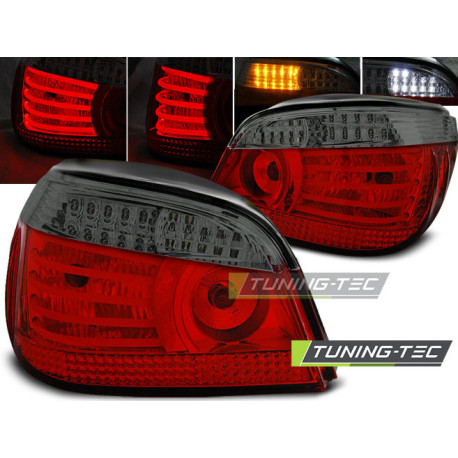 Osvětlení LED Zadní světla ČERVENÉ KOUŘOVÉ pro BMW E60 07.03-07 | race-shop.cz