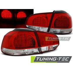 LED ZADNÍ SVĚTLA ČERVENÁ BÍLÁ pro VW GOLF 6 10.08-12