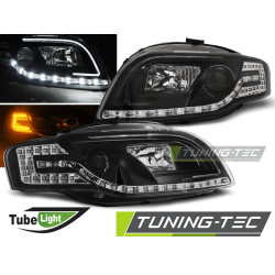 SVĚTLOMETY TRUBICE SVĚTLO černé pro AUDI A4 B7 11.04-03.08