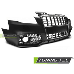 PŘEDNÍ NÁRAZNÍK SPORT CHROME BLACK pro AUDI A4 04-08