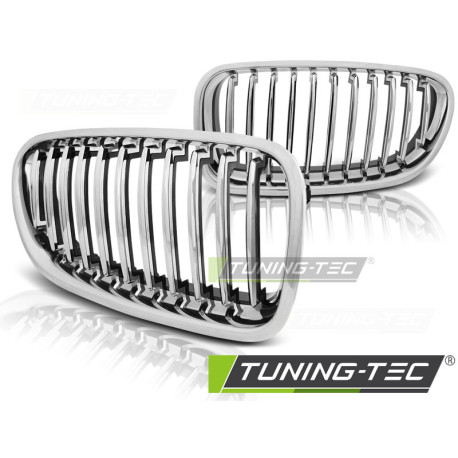 Body kit a vizuální doplňky MŘÍŽKA CHROME pro BMW F10 / F11 10-16 | race-shop.cz