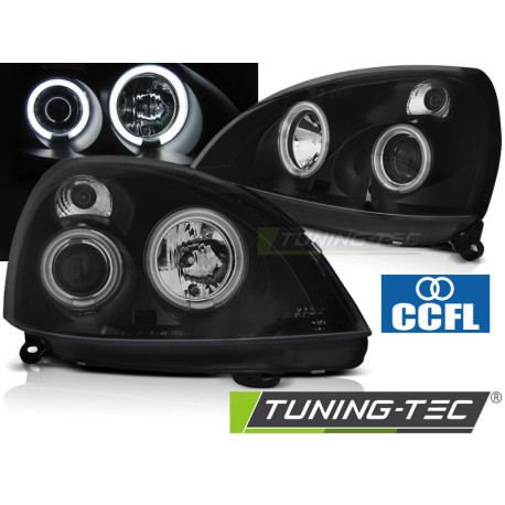 Osvětlení RENAULT CLIO II 06.01-09.05 ANGEL EYES CCFL BLACK | race-shop.cz