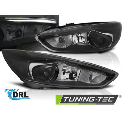 FORD FOCUS MK3 14-18 BLACK LED DRL (LED OEM)
