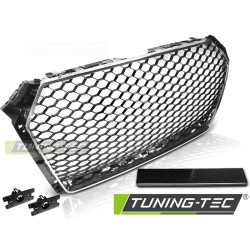 MŘÍŽKA SPORT CHROME BLACK fit AUDI A4 B9 15-19