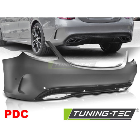 Body kit a vizuální doplňky ZADNÍ NÁRAZNÍK SPORT PDC pro MERCEDES W205 14-18 | race-shop.cz