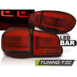 LED PÁS ZADNÍ SVĚTLA ČERVENÝ KOUŘ pro VW TIGUAN 07-07.11