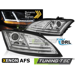 XENON SVĚTLOMETY LED DRL CHROME SEQ pro AUDI TT 10-14 8Jwith AFS