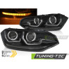 VW POLO VI 2G 17-21 SEQ LED BLACK